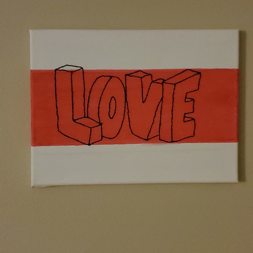 Love canvas